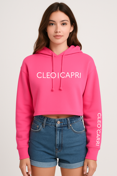 Long Sleeve Crop Hoodie