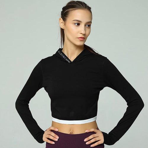 Skating crop hooded popover